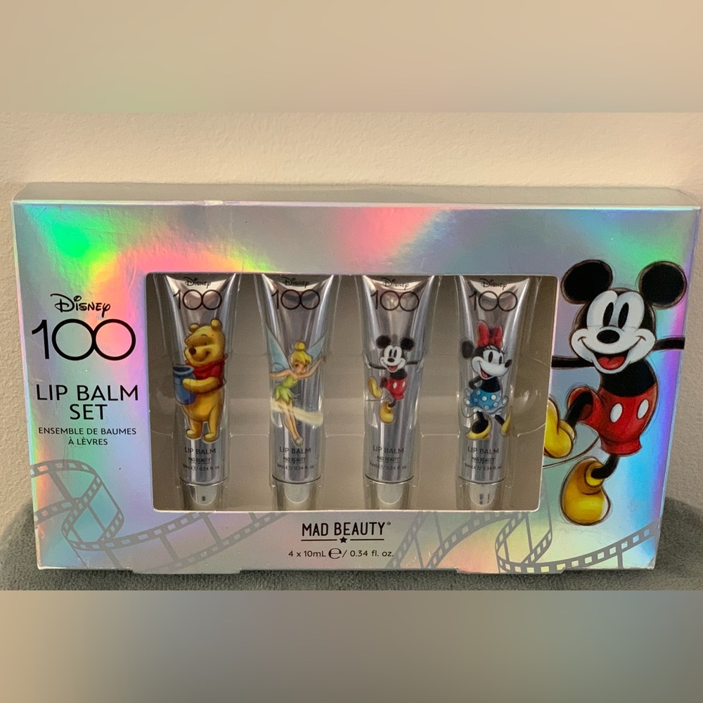 Mad Beauty Disney 100 Years Lip Balm set - NEW